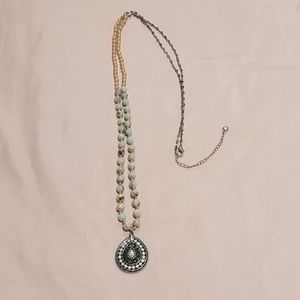 Buckle pendant necklace